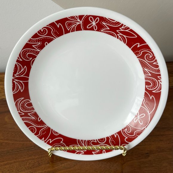 Corelle Dining 3 Corelle Bandhani Bread And Butter Plates Salad
